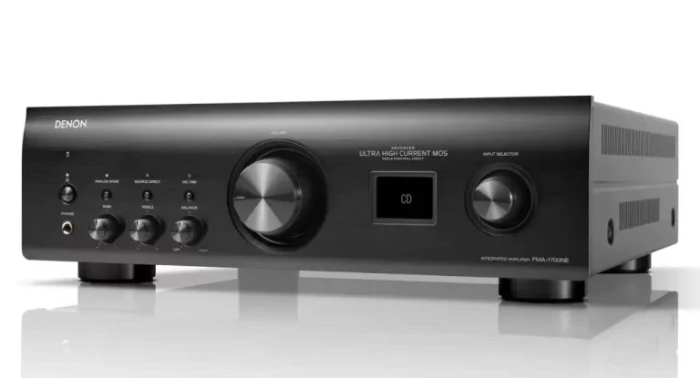 Denon PMA1700HNE - Amplificateur Stéréo Intégré 140Watts/canal, entrée phono, DAC PCM1795