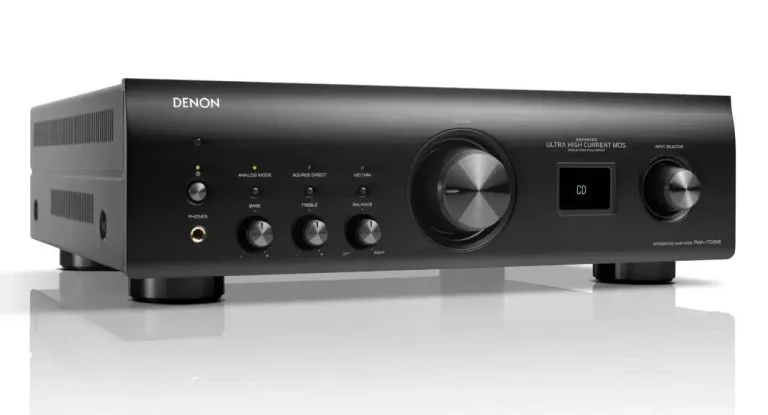 Denon PMA1700HNE - Amplificateur Stéréo Intégré 140Watts/canal, entrée phono, DAC PCM1795