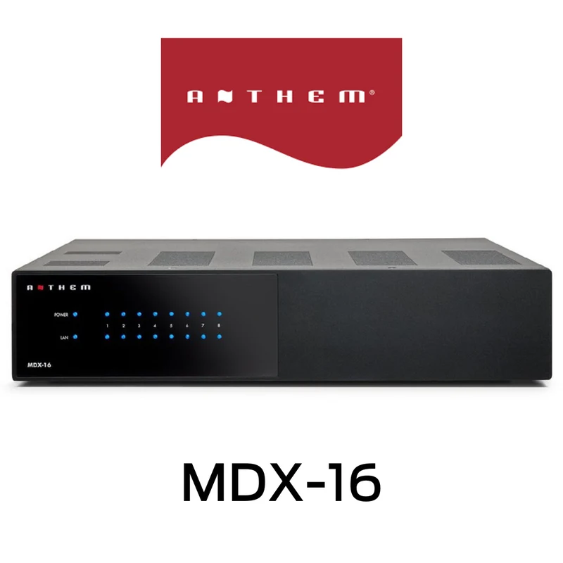 Anthem MDX16 - Amplificateur de distribution 60W/8 zones/16 canaux
