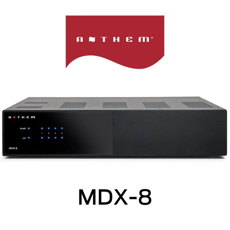 Anthem MDX8 - Amplificateur de distribution 60W/4 zones/8 canaux