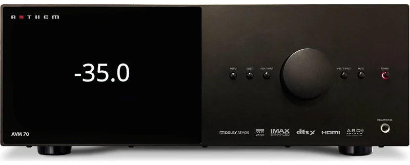 Anthem AVM 70 8K - Préamplificateur/processeur cinéma maison 15.2 canaux