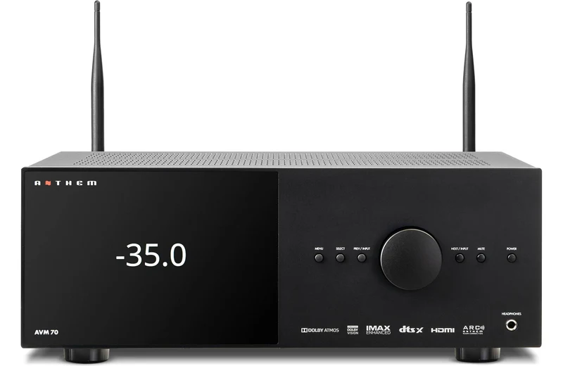 Anthem AVM 70 8K - Préamplificateur/processeur cinéma maison 15.2 canaux