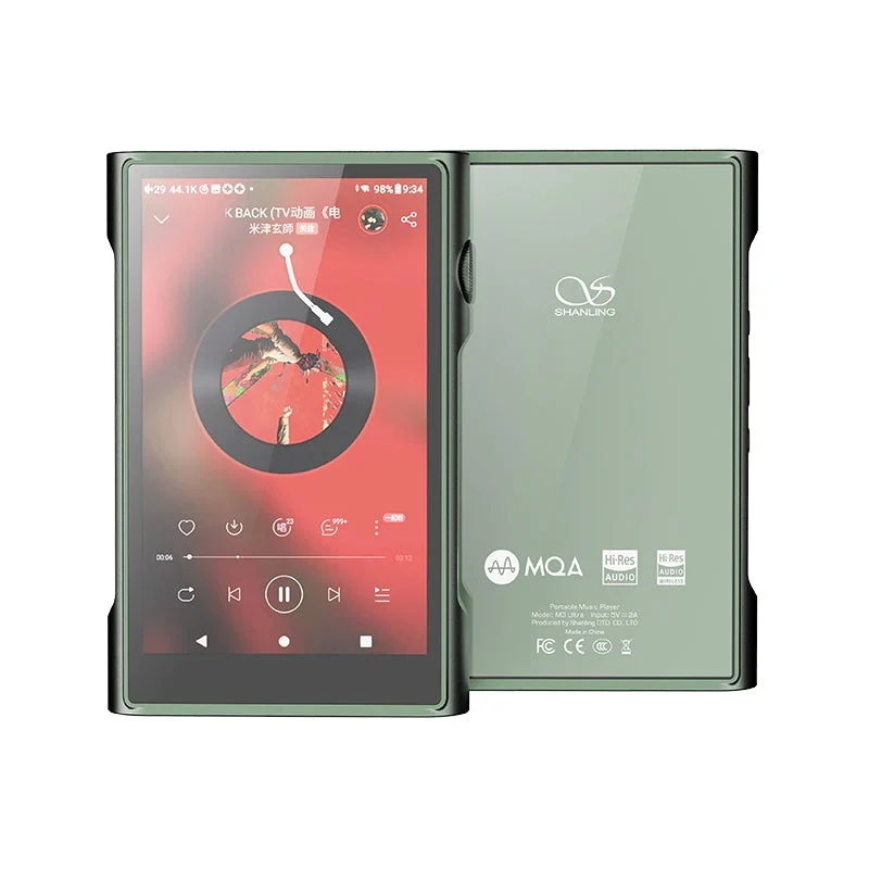 Shanling M3Ultra - Baladeur Haute-Résolution 2X DAC, Batterie 20h (Démo + étui de cuir gratuit)
