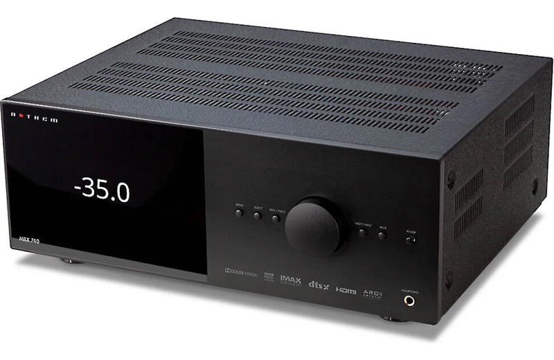 Anthem MRX740 8K - Récepteur cinéma maison 7.2, 8K, 140W, 7 canaux amplifiés, 11.2 préamplifiés, Calibration ARC