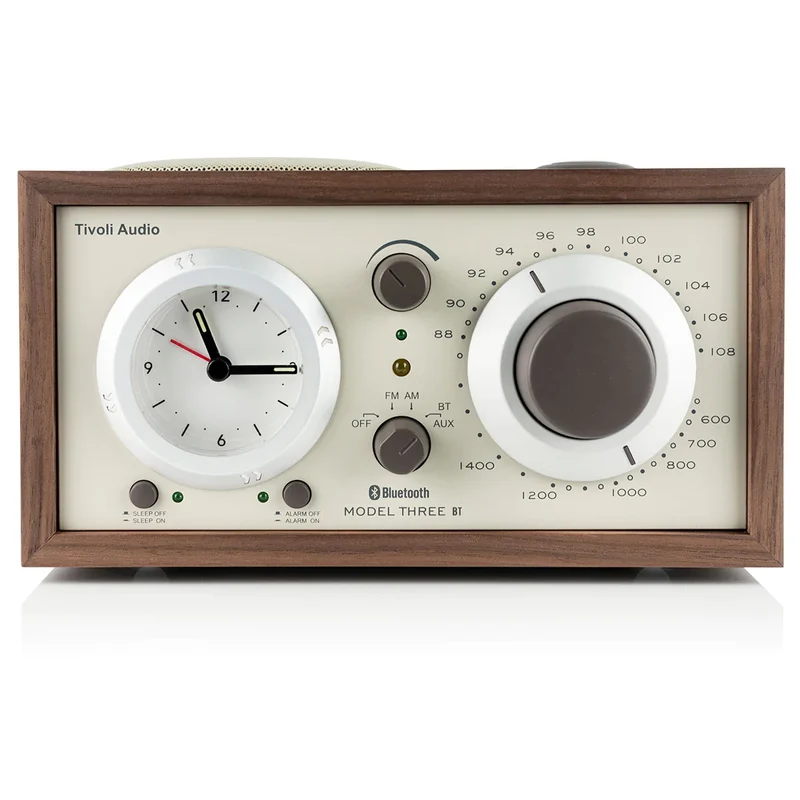Tivoli Audio Model Three BT - Radio-réveil AM/FM avec Bluetooth