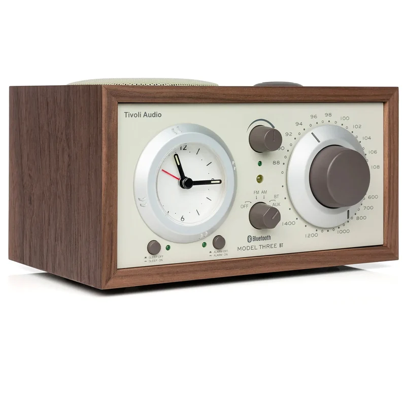 Tivoli Audio Model Three BT - Radio-réveil AM/FM avec Bluetooth