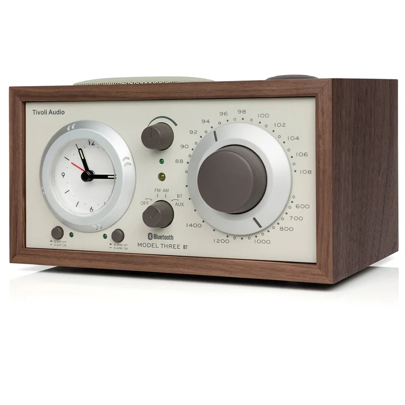 Tivoli Audio Model Three BT - Radio-réveil AM/FM avec Bluetooth