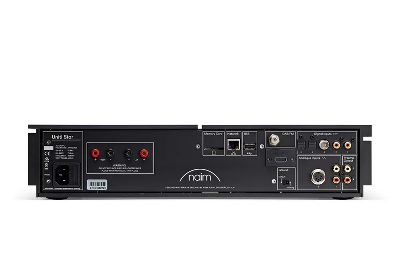 NAIM Uniti Star - Amplificateur réseau 70W/C avec lecteur cd