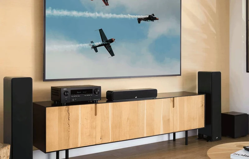 Denon AVR970H - Récepteur cinéma maison 7.2, 8K, 70W, 7 canaux amplifiés, Dolby Atmos