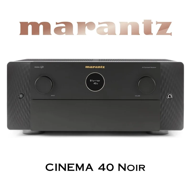 Marantz Cinema 40 - Récepteur cinéma maison 9.4, 8K, 125w, 9 canaux amplifiés, Dolby Atmos, DTS:X