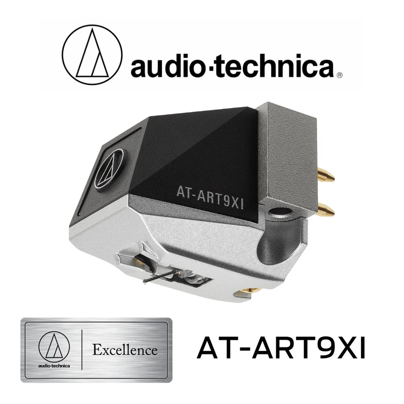 audio-technica AT-ART9XI - Cartouche à bobine mobile double (Moving Coil - MC) stéréo basse sortie