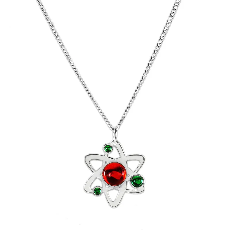 Collier Geek Gem modèle atomique