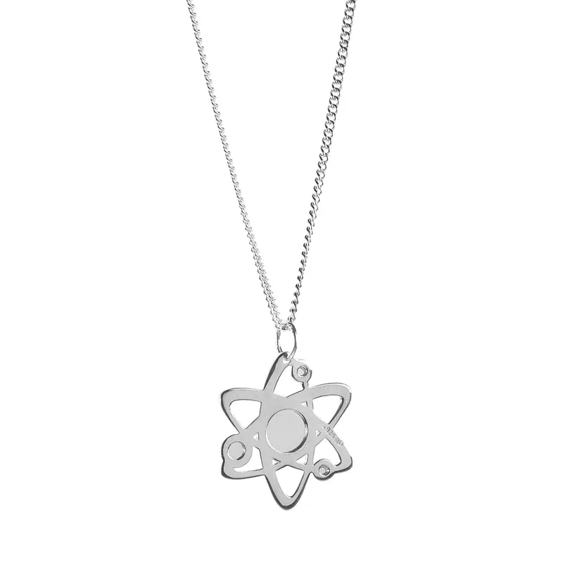 Collier Geek Gem modèle atomique