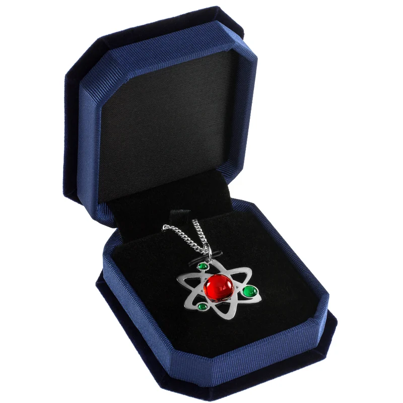 Collier Geek Gem modèle atomique