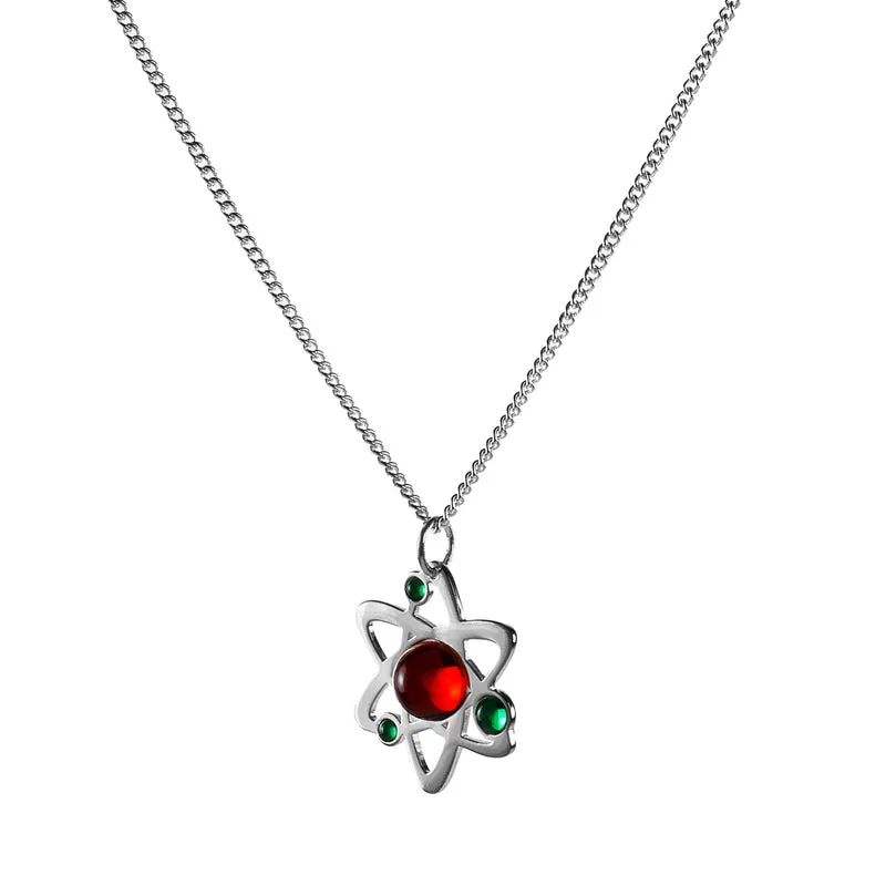 Collier Geek Gem modèle atomique