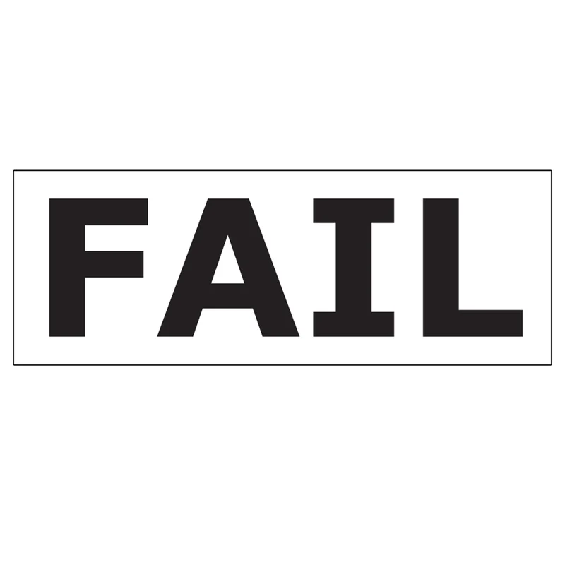 Autocollant : Fail