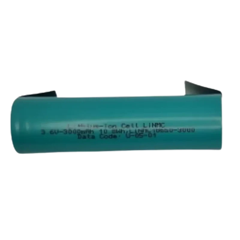 Batterie 18650 Li-ion 3.7v 3500mAh Languettes pour Montage