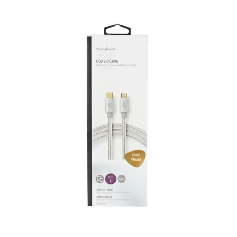 Câble Usb 3.2 Type-C Mâle Type-micro B Mâle 2M