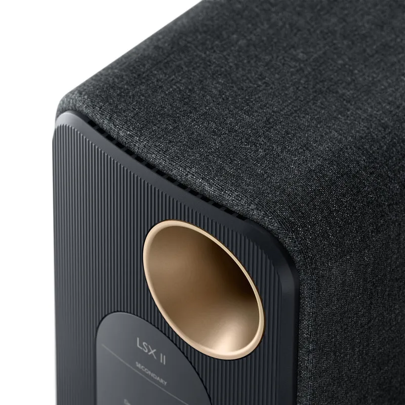 KEF LSX II Wireless Music System - Enceintes sans fil avec 4 amplis!