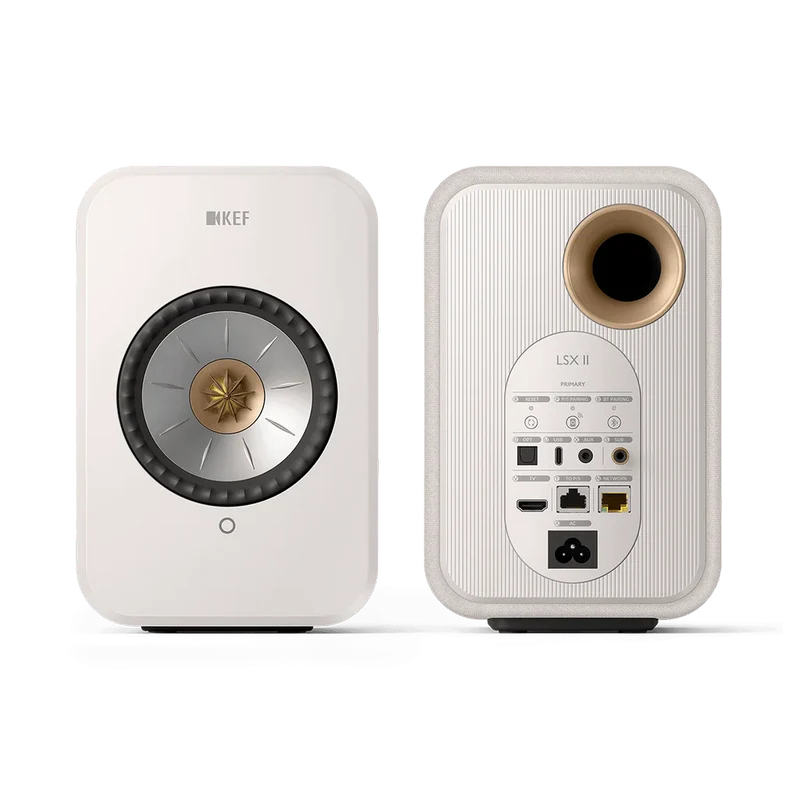 KEF LSX II Wireless Music System - Enceintes sans fil avec 4 amplis!
