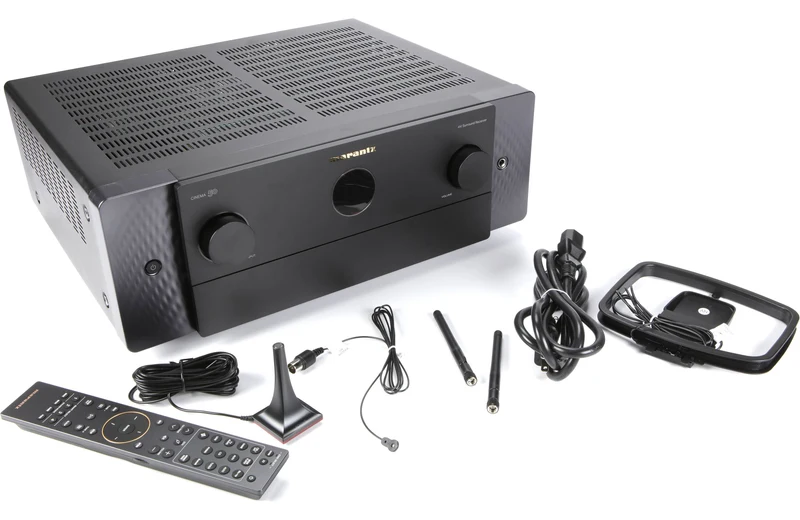 Marantz Cinema 50 - Récepteur cinéma maison 9.4, 8K, 110W, 9 canaux amplifiés, Dolby Atmos, DTS:X et 8K Ultra HD