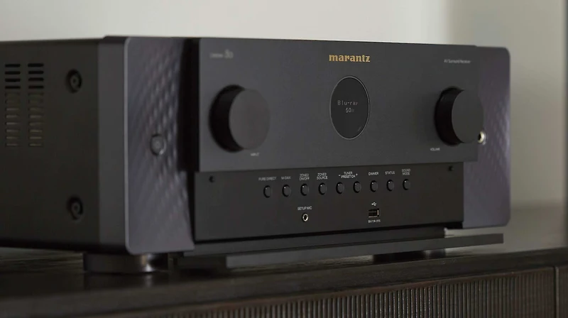 Marantz Cinema 50 - Récepteur cinéma maison 9.4, 8K, 110W, 9 canaux amplifiés, Dolby Atmos, DTS:X et 8K Ultra HD