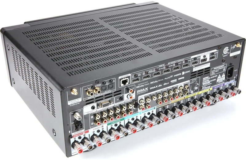 Marantz Cinema 50 - Récepteur cinéma maison 9.4, 8K, 110W, 9 canaux amplifiés, Dolby Atmos, DTS:X et 8K Ultra HD