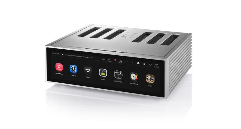 HiFi Rose RS520 - Amplificateur réseau intégré 250W/C, Lecteur Réseau et DAC