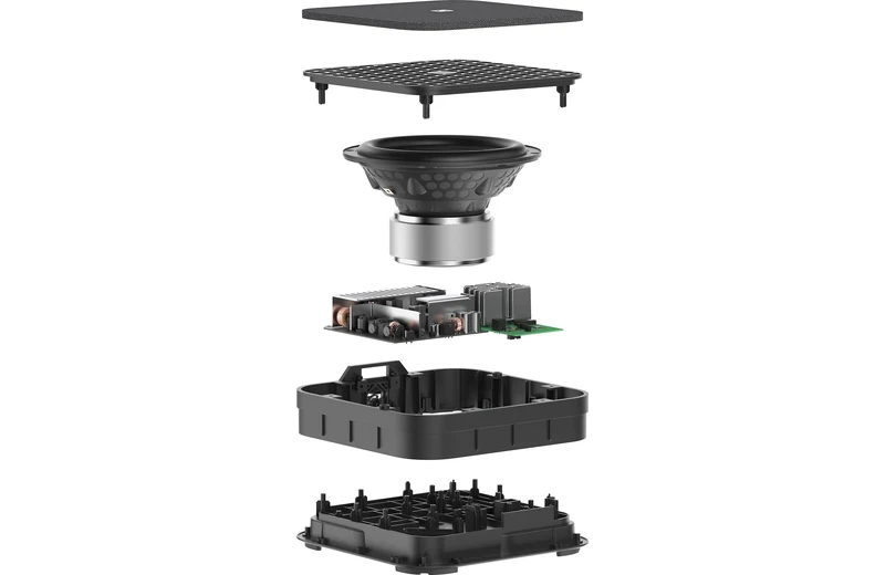 Sennheiser SW02 - Caisson de basses avec avec haut-parleur de graves de 8'' et 350W SW02