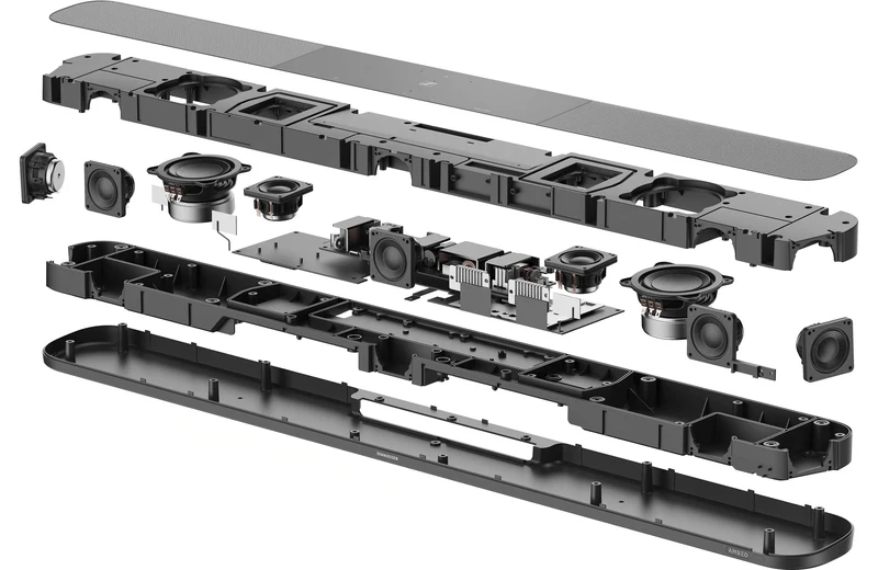 Sennheiser AMBEO Soundbar Plus - 400 watts, 9 HP, Dolby Atmos
