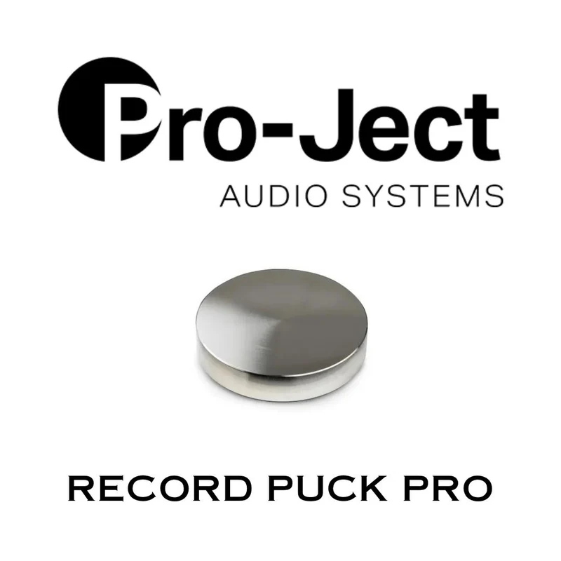 Pro-Ject Record Puck - Disque de maintien pour vinyle de 190G en aluminium