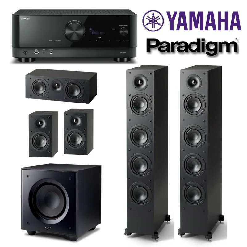 Yamaha RXV6A - Paradigm SE6000 + SE2000C + SEATOM + Defiance V10