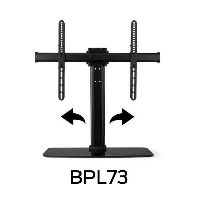 AMX BPL73 - Support de table pivotant à 35 degrés pour téléviseur 32po à 55po
