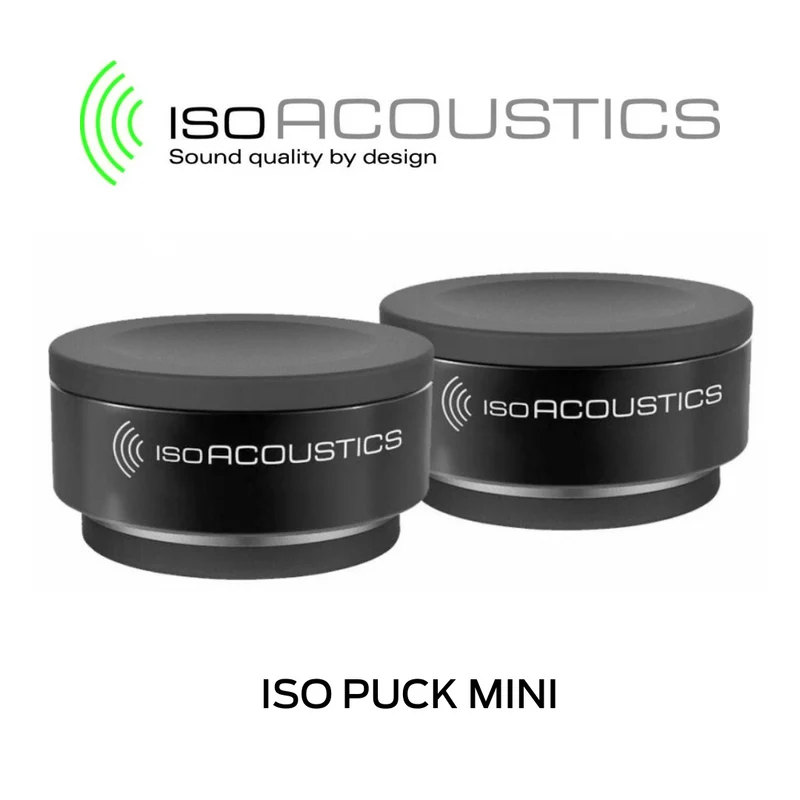IsoAcoustics ISO-PUCK Mini - Isolateurs de vibrations capacité 6lb (8)