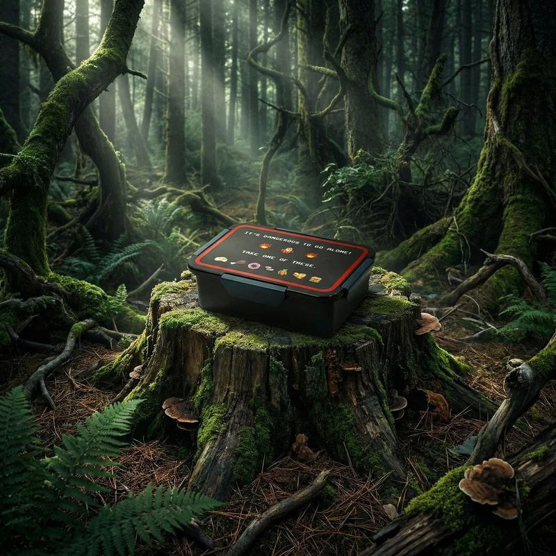 Boîte à lunch étanche - It's Dangerous to go alone