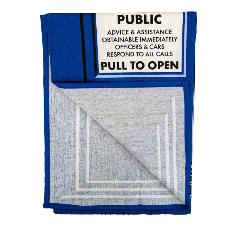 Serviette à vaisselle Police Call Box