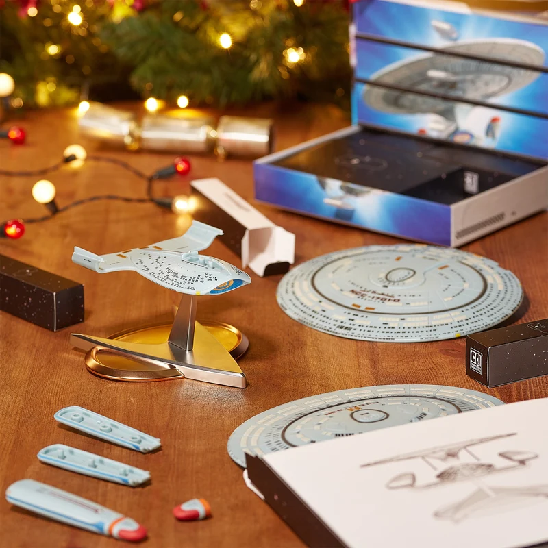 Kit modèle compte à rebours : Star Trek USS-Enterprise NCC-1701-D