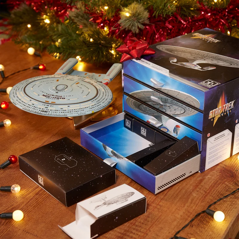 Kit modèle compte à rebours : Star Trek USS-Enterprise NCC-1701-D