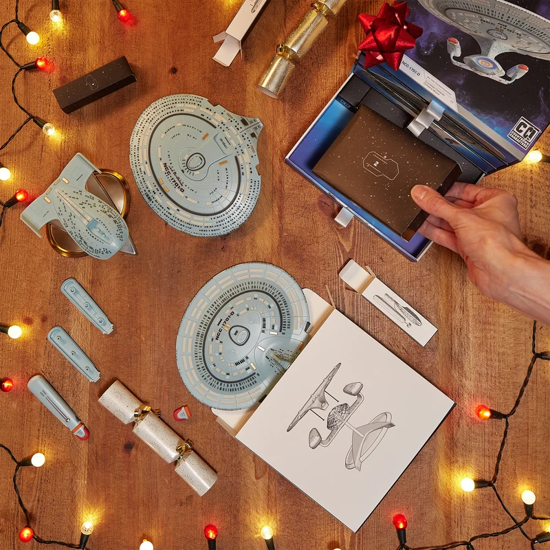 Kit modèle compte à rebours : Star Trek USS-Enterprise NCC-1701-D