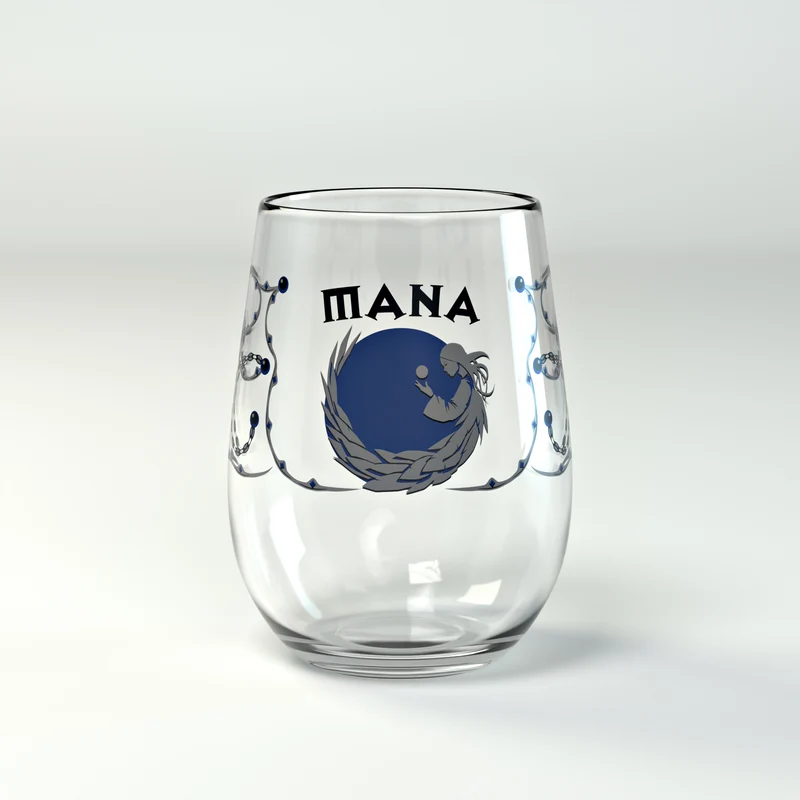 Verres de mana et de santé