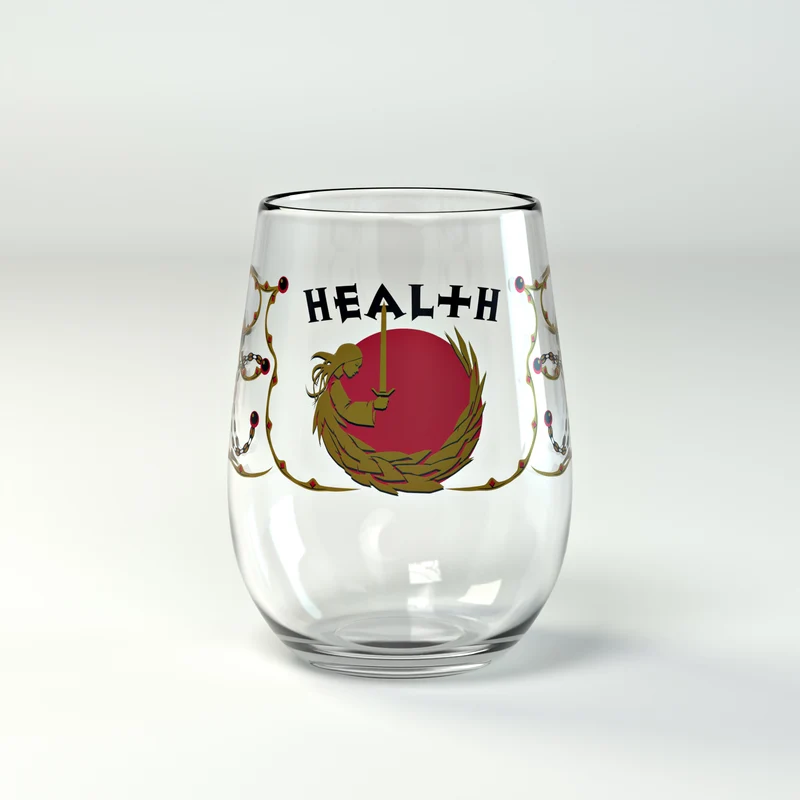 Verres de mana et de santé