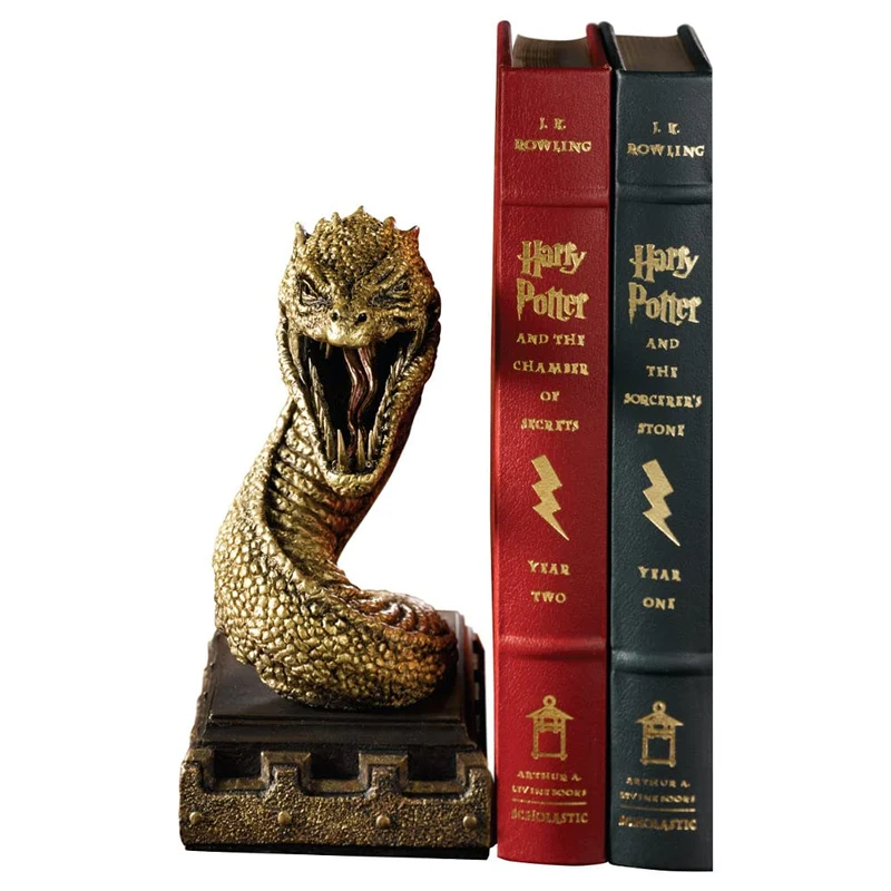 Basilic serre-livres Harry Potter