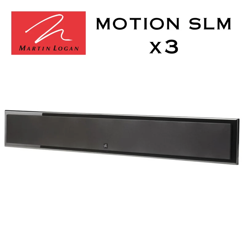 Martin Logan SLMX3 | Barre de son passive ultra-mince 4'' à 3 canaux