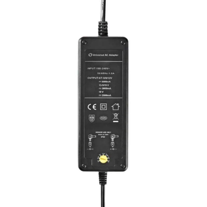 Adaptateur Secteur Universel AC/DC Sortie 5-16V 5000mA