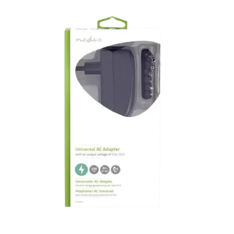 Adaptateur Secteur Universel AC/DC Sortie 3-12v 1500mA