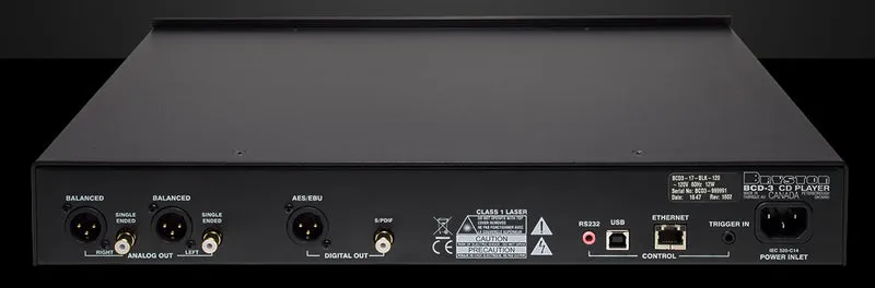 Bryston BCD3 - Le lecteur CD avec DAC AKM symétrique double