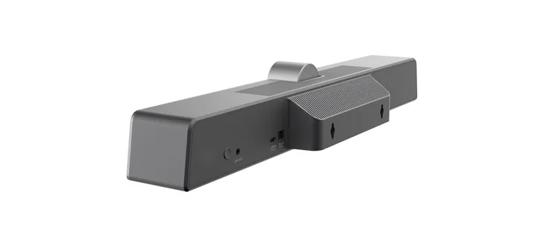 Kramer - Barre de son de vidéoconférence avec appareil photo 12MP, champ de vision 120˚, zoom numérique 5x et 6 microphones MEMS K-BAR