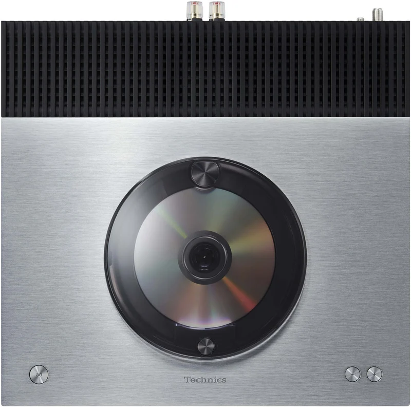 Technics SAC600S - Système tout-en-un 60 W/C, Lecteur CD et Réseau, Radio DAG, DAC 32 Bits