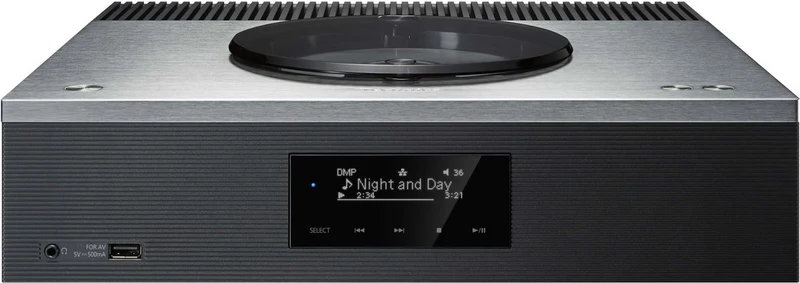 Technics SAC600S - Système tout-en-un 60 W/C, Lecteur CD et Réseau, Radio DAG, DAC 32 Bits