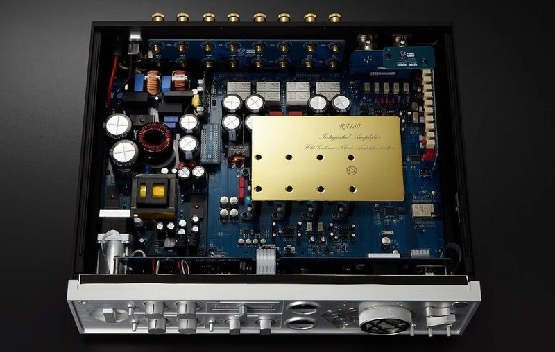HiFi Rose RS180 - Amplificateur stéréo intégré 400W/C, Bridgeable, Phono